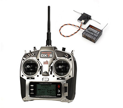 Spektrum DX7s 7-Channel Radio with AR8000 (no servos) MD2 [SPM7800]